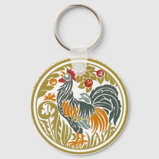 Rooster-Sleutelhanger Sleutelhanger (Voorkant)