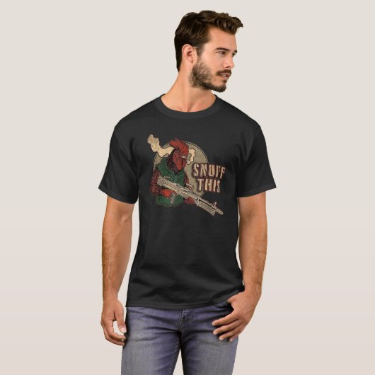 Rooster Snuff dit T-shirt (Voorkant volledig)