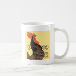 Rooster Steinlen Cocorico French Art Koffiemok