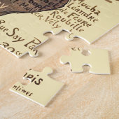 Rooster Steinlen Cocorico French Art Legpuzzel (Zijkant)