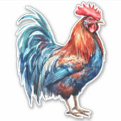 Rooster Sticker (Voorkant)