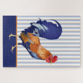 Rooster Stripes Jigzaag Puzzle Legpuzzel (Horizontaal)