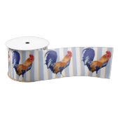 Rooster Stripes Satin Ribbon Lint (Spoel)