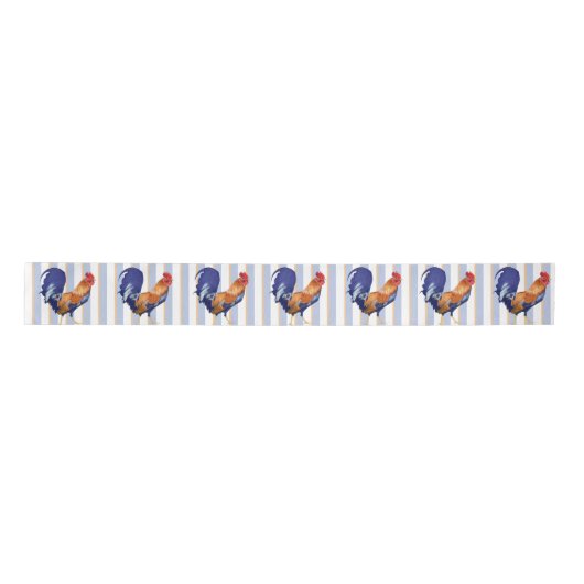 Rooster Stripes Satin Ribbon Lint (Voorkant)