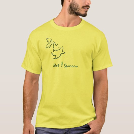 Rooster "T" invullen T-shirt (Voorkant)