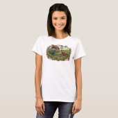 rooster t-shirt (Voorkant volledig)