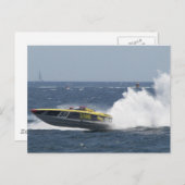 Rooster Tail Briefkaart (Voorkant / Achterkant)