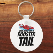 Rooster Tail Rumble: Hydroplane Racing Fun Sleutelhanger (Voorkant)
