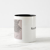 Rooster Talk Tweekleurige Koffiemok (Center)