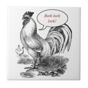 rooster tegeltje