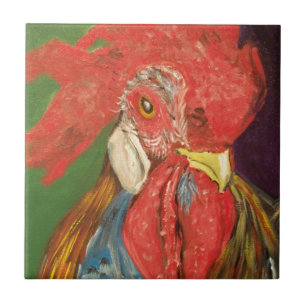 rooster tegeltje