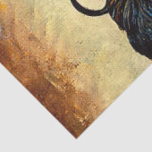  Rooster Tissuepapier (Detail)