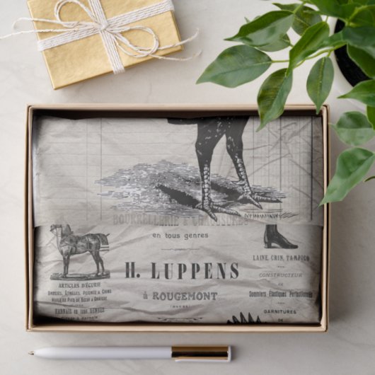 Rooster Tissuepapier (Geschenk)