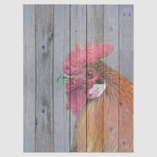 Rooster Tissuepapier (Voorkant)