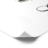 Rooster Trio met lange staart Poster (Hoek)