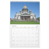 Rooster van de muur van Sint-Petersburg Kalender (Jan 2026)