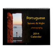 Rooster van de Portugese Zonsondergangen 2014 Kalender (Hoes)