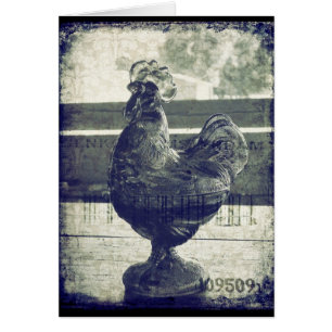  rooster van glas