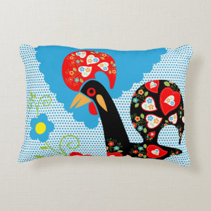 Rooster van Portugal Decoratief Kussen