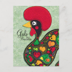 Rooster van Portugal - Galo de Barcelos Briefkaart