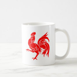 Rooster van Wallonië. Koffiemok