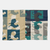 Rooster Vintage - Serviette de cuisine (Horizontal)