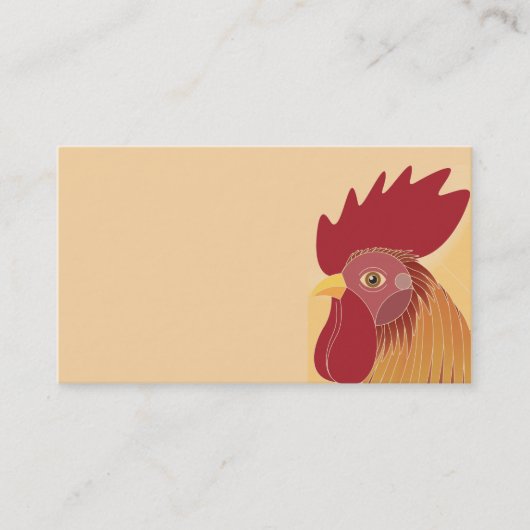 Rooster Visitekaartje (Voorkant)