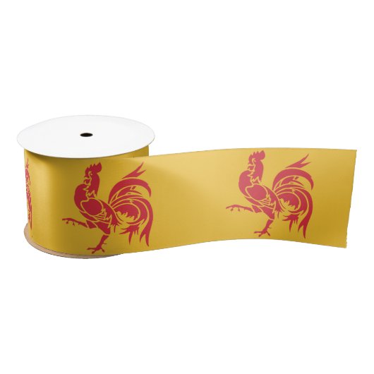 Rooster (vlag Wallonië) Lint (Spoel)