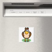 Rooster Watching Magneet (Insitu (Vaatwasser))