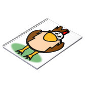 Rooster Watching Notitieboek (Linkerzijde)