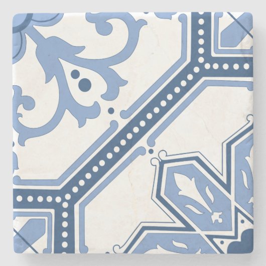 roosterbloei stenen onderzetter (Voorkant)