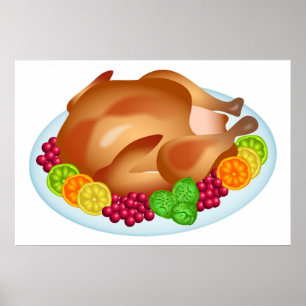 Roosterkalkoen Poster