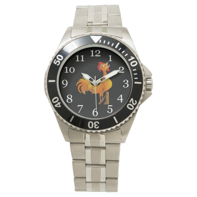 Roosterkraaien Horloge (Voorkant)