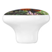 Roosterkweekdier Boerderij Keramische Knop (Zijkant)