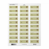 Roosterlabel Wijn Etiket (Full Sheet)
