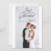 Roosterling na het huwelijk kaart (Voorkant)