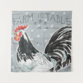 Roosters Call III Wandkleed (Voorkant (horizontaal))