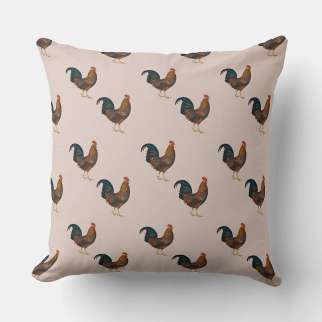  Roosters Kussen (Voorkant)
