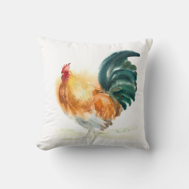 Roosters Kussen (Voorkant)