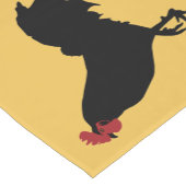 Roosters Table Runner Korte Tafelloper (Hoek)