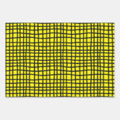 Roosters van papierbladen inpakpapier vel (Voorkant)