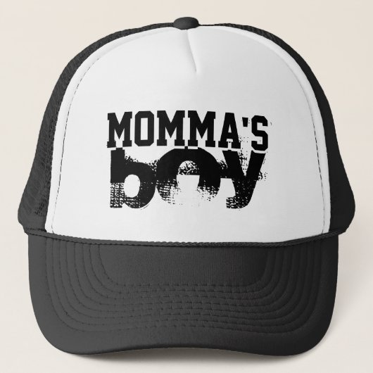 Roosterse en witte roes van MOMMA | Trucker Pet (Voorkant)