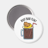Root Beer Float Funny Root Beer Pun Magneet (Voorkant / Achterkant)