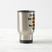 Root Beer in een vierkant glas.. Nu is het alleen  Reisbeker (Center)