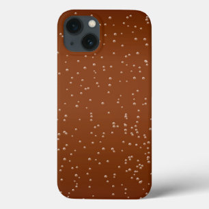 Root Beer met kleine belletjes Achtergrond Art iPhone 13 Hoesje