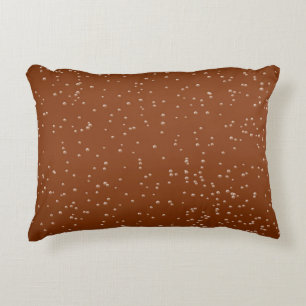 Root Beer met kleine belletjes Achtergrond Art Decoratief Kussen