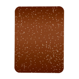 Root Beer met kleine belletjes Achtergrond Art Magneet