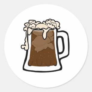 Root Beer Ronde Sticker