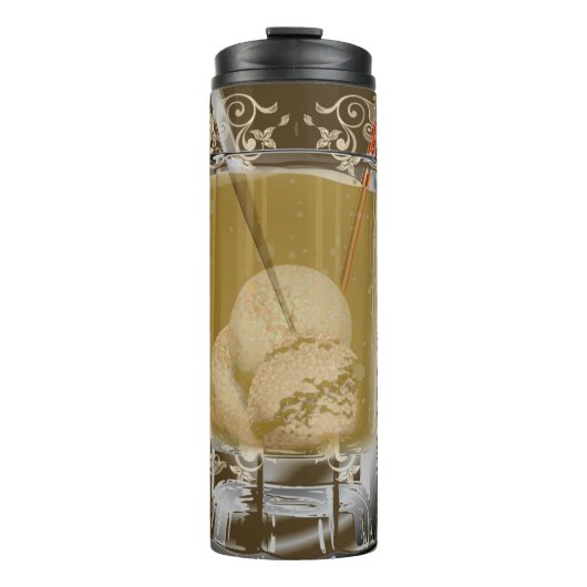 Root bier float thermosbeker (Voorkant)