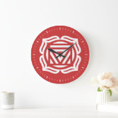 Root Chakra Energy Horloge murale (Maison)
